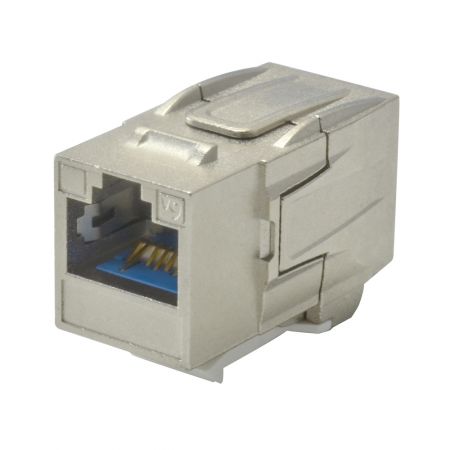 ISO/IEC ClassEa - Shielded Die-Cast ISO Class EA / TIA Cat 6A Keystone Coupler